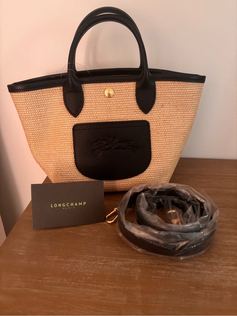 Longchamp extra small Le Pliage Panier Top Handle Bag - Picture 3 of 3